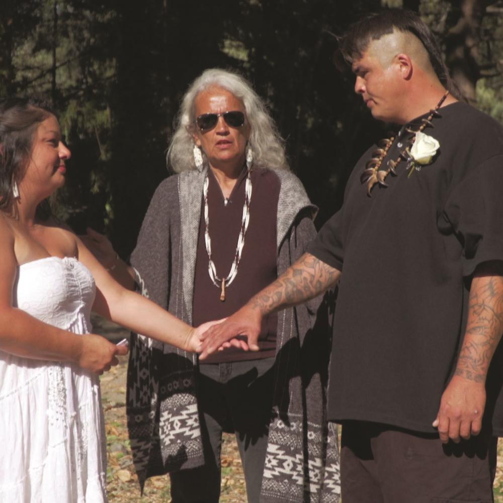 Native Justice wedding