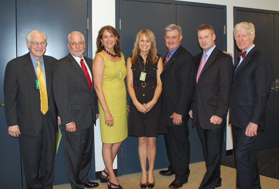 group photo at July 26, 2012 screening of The Dust Bowl at White House