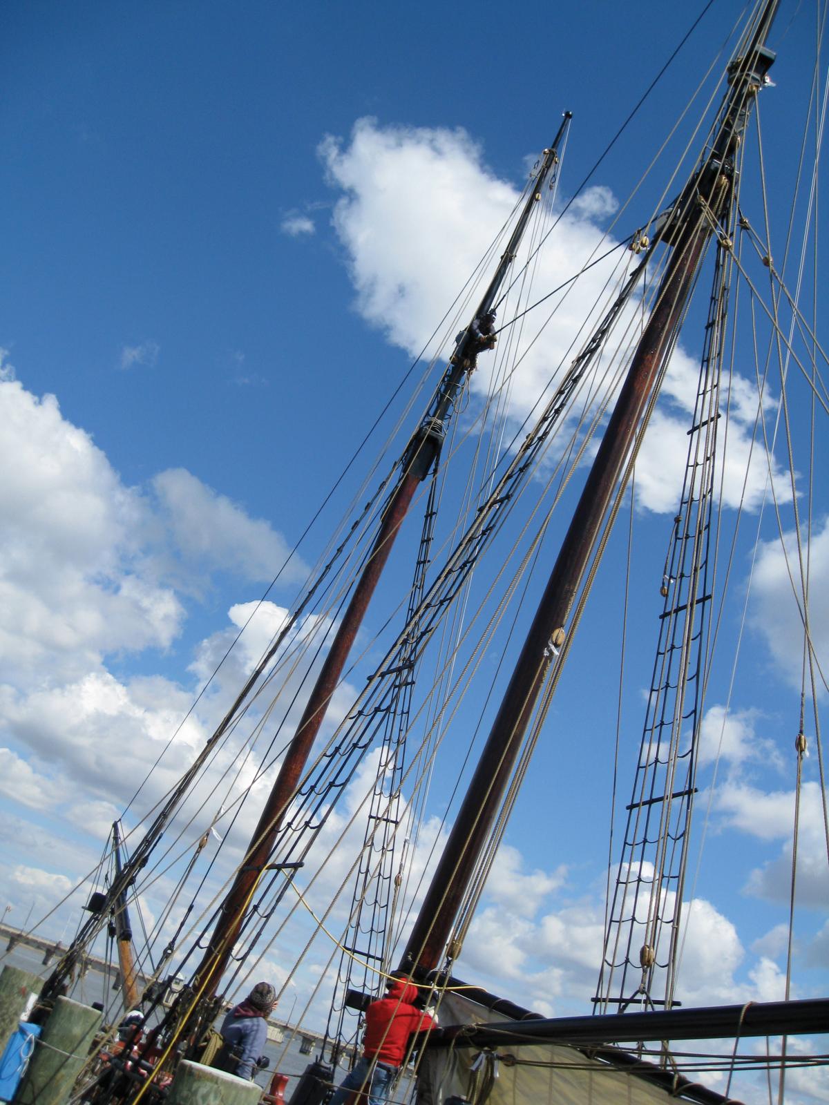 Photograph of schooner boat