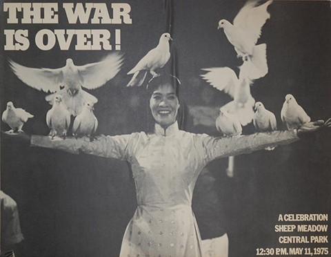 On May 11, 1975, a large rally was held at the Sheep Meadow, Central Park, New York City, to celebrate the end of the decade-long war in Vietnam.