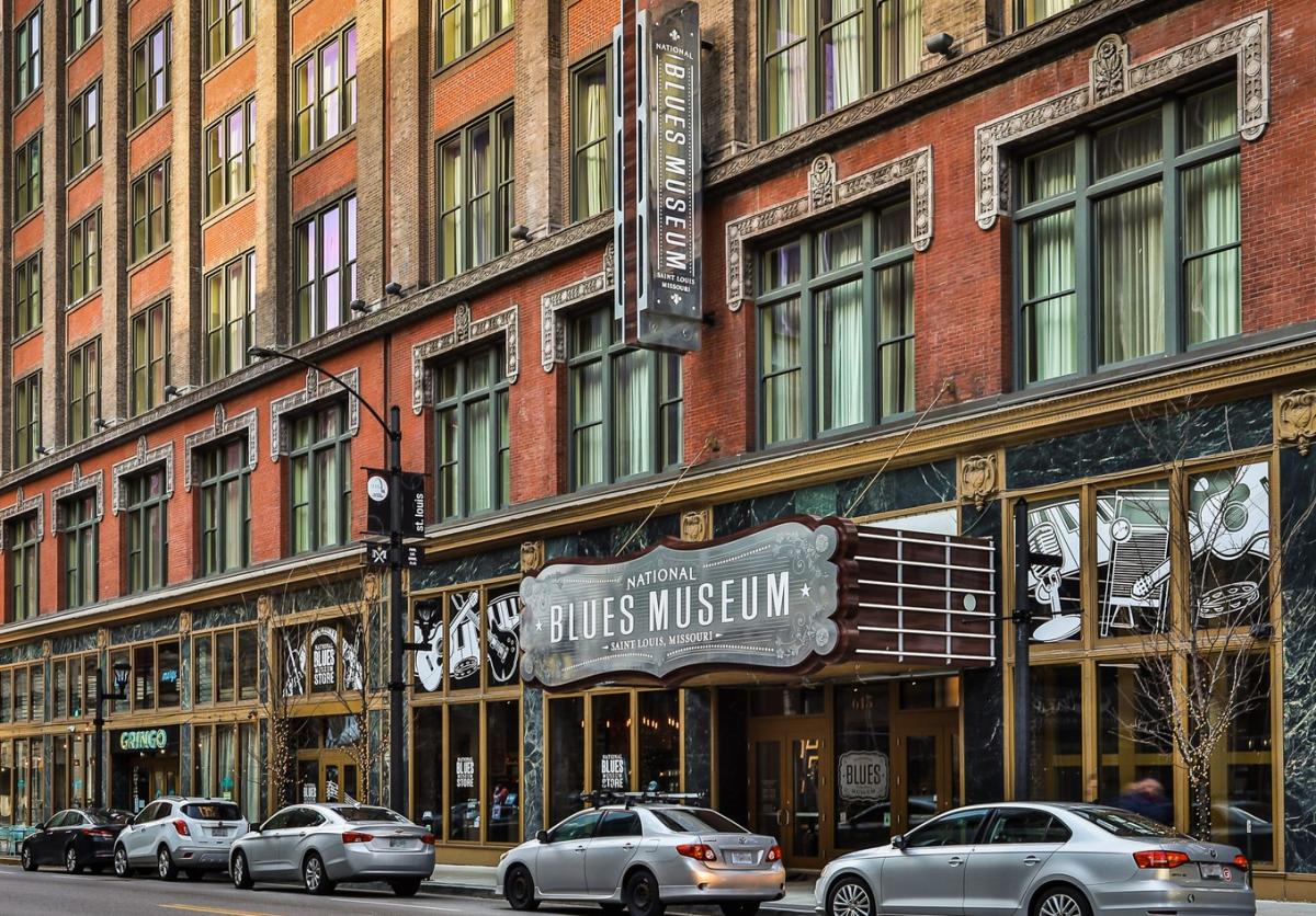 exterior of the National Blues Museum 