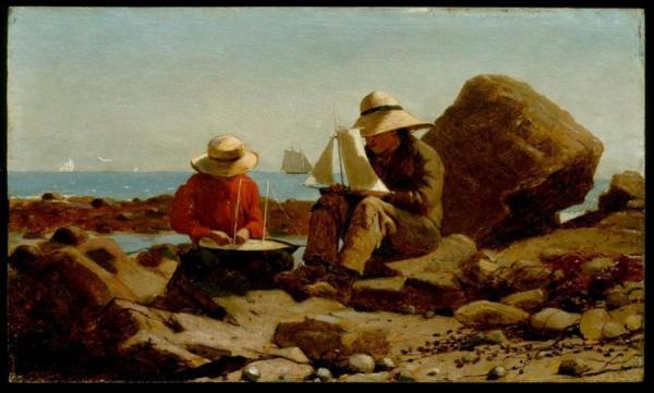 The Boat Builders, Winslow Homer