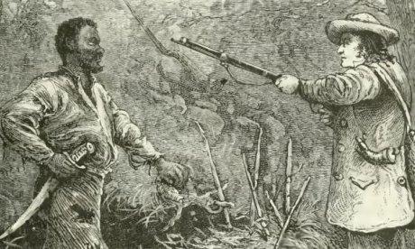 Engraving of Nat Turner's capture