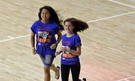 National History Day students race to receive their award