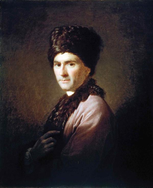 Painting of Jean-Jacques Rousseau