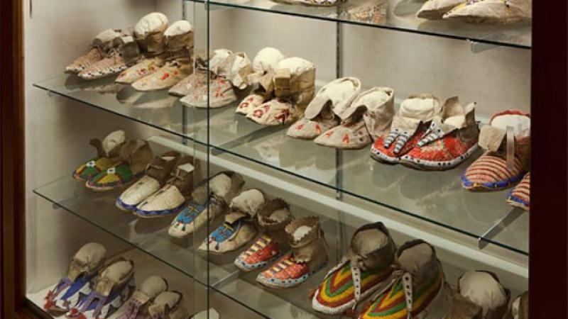 A small portion of the unique Indian artifacts at the Yellowstone County Museum