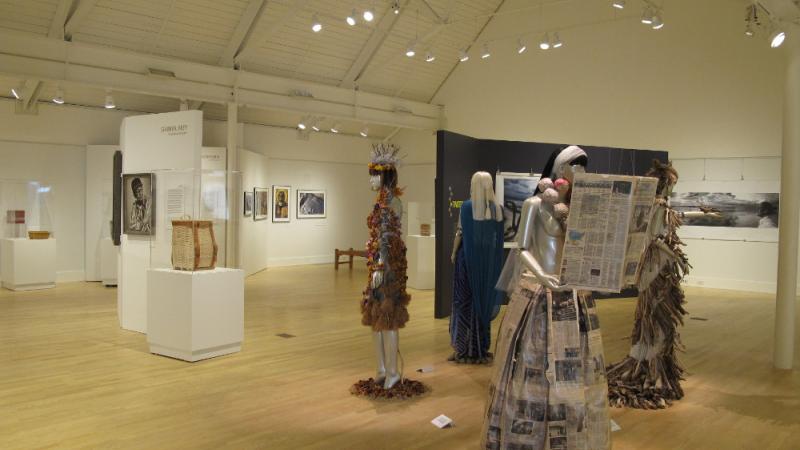 The Abbe Museum’s new LED gallery lighting made its premier with the opening of Twisted Path III: Questions of Balance, featuring contemporary art from both Wabanaki and other nationally-known Native artists.