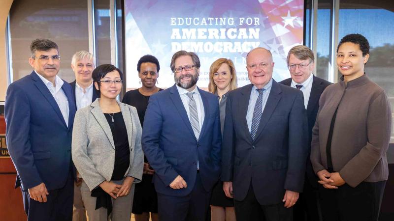 Participants in educating for American democracy